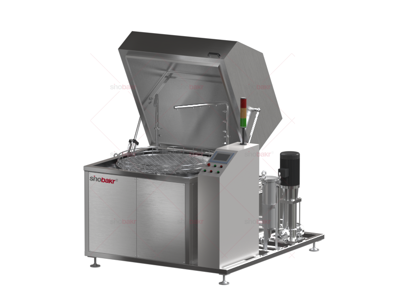 单工位轻型旋转喷淋清洗机